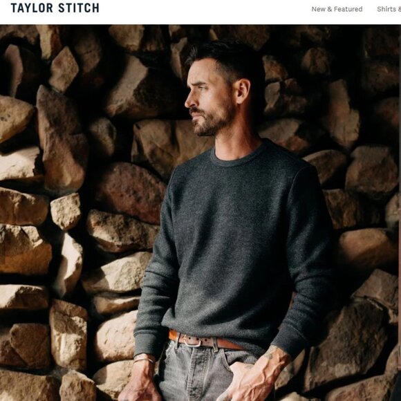 Taylor Stitch Evans Crew Brand New SOLD OUT - Picture 1 of 4